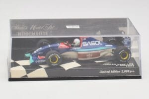 Jordan Hart 192 #32 S. Modena Race Car 1992 Minichamps 1:43 400920032 Metal — zdjęcie 5 z 5
