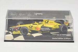 Jordan Honda EJ11 #7 H-H. Frentzen F1 2001 Minichamps 1:43 400010011 Metal — zdjęcie 5 z 5