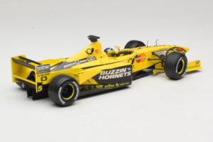 Jordan EJ10 H-H. Frentzen F1 Launch Edition 2000 Hot Wheels 1:18 29160 Metal — zdjęcie 2 z 6