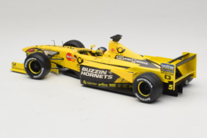 Jordan EJ10 H-H. Frentzen F1 Launch Edition 2000 Hot Wheels 1:18 29160 Metal — zdjęcie 5 z 6
