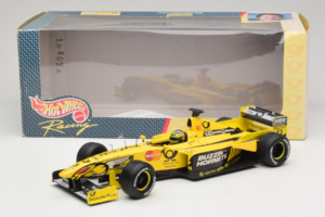 Jordan EJ10 H-H. Frentzen F1 Launch Edition 2000 Hot Wheels 1:18 29160 Metal — zdjęcie 6 z 6