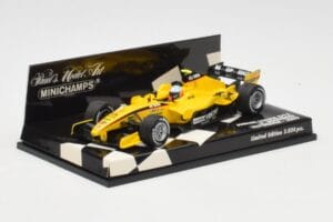Jordan EJ15 Toyota R. Doornbos Test Driver F1 2005 Minichamps 1:43 400050039 Metal — zdjęcie 2 z 5