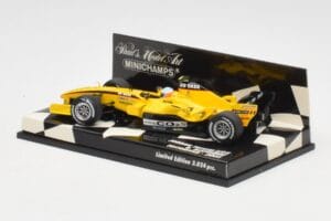 Jordan EJ15 Toyota R. Doornbos Test Driver F1 2005 Minichamps 1:43 400050039 Metal — zdjęcie 3 z 5