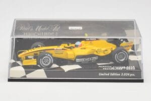 Jordan EJ15 Toyota R. Doornbos Test Driver F1 2005 Minichamps 1:43 400050039 Metal — zdjęcie 5 z 5