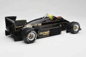 Lotus Renault 97T John Player Special #12 A. Senna Portuguese GP 1985 1st Victory Minichamps 1:12 540851292 Metal — zdjęcie 3 z 8
