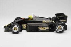 Lotus Renault 97T John Player Special #12 A. Senna Portuguese GP 1985 1st Victory Minichamps 1:12 540851292 Metal — zdjęcie 4 z 8