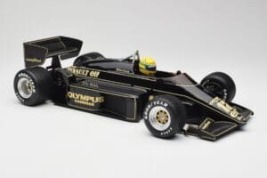 Lotus Renault 97T John Player Special #12 A. Senna Portuguese GP 1985 1st Victory Minichamps 1:12 540851292 Metal — zdjęcie 6 z 8