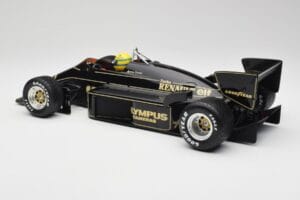 Lotus Renault 97T John Player Special #12 A. Senna Portuguese GP 1985 1st Victory Minichamps 1:12 540851292 Metal — zdjęcie 7 z 8
