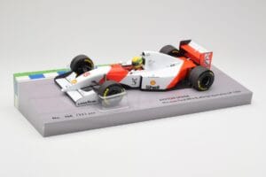 McLaren Ford MP4/8 #8 A. Senna Winner Australian GP 1993 Minichamps 1:18 543933838 Metal — zdjęcie 2 z 7