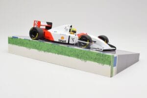 McLaren Ford MP4/8 #8 A. Senna Winner Australian GP 1993 Minichamps 1:18 543933838 Metal — zdjęcie 4 z 7