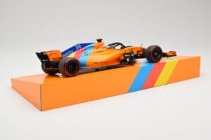 McLaren MCL33 Renault #14 F. Alonso Abu Dhabi GP 2018 Minichamps 1:18 533183914 Żywica — zdjęcie 3 z 7