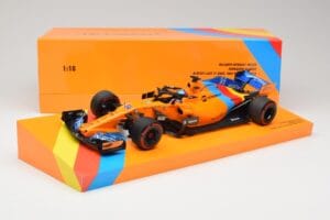 McLaren MCL33 Renault #14 F. Alonso Abu Dhabi GP 2018 Minichamps 1:18 533183914 Żywica — zdjęcie 7 z 7