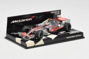 McLaren Mercedes MP4-23 #23 H. Kovalainen Showcar 2008 Minichamps 1:43 530084393 Metal — zdjęcie 2 z 5
