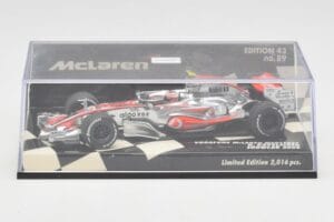 McLaren Mercedes MP4-23 #23 H. Kovalainen Showcar 2008 Minichamps 1:43 530084393 Metal — zdjęcie 5 z 5