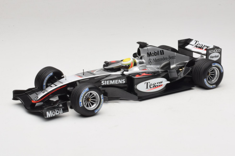 McLaren MP4/19 Mercedes L. Hamilton Autosport Young Driver Test Silverstone 2004 Minichamps 1:18 530044418 Metal
