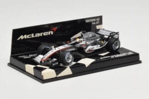 McLaren Mercedes MP4-20 #10 J-P. Montoya Race Car 2005 Minichamps 1:43 530054310 Metal — zdjęcie 2 z 5