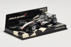 McLaren MP4-20 Mercedes P. de la Rosa F1 2005 Minichamps 1:43 530054315 Metal — zdjęcie 2 z 5