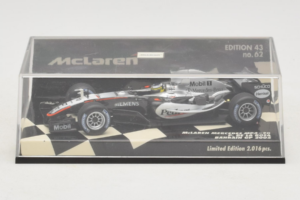 McLaren MP4-20 Mercedes P. de la Rosa F1 2005 Minichamps 1:43 530054315 Metal — zdjęcie 4 z 5