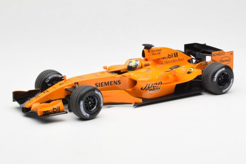 McLaren MP4-21 Mercedes #4 J.P. Montoya Interim Livery 2006 Minichamps 1:18 530061874 Metal