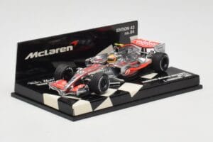 McLaren Mercedes MP4-22 #2 L. Hamilton Race Car 2007 Minichamps 1:43 530074302 Metal — zdjęcie 2 z 5