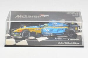 McLaren MP4-19B #5 D. Coulthard F1 2004 Minichamps 1:43 530044315 Metal — zdjęcie 5 z 5