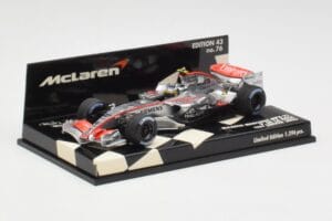 McLaren MP4-21 P. de la Rosa Test 2006 Minichamps 1:43 530064343 Metal — zdjęcie 3 z 5