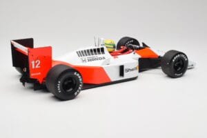 McLaren Honda MP4/4 Marlboro #12 A. Senna F1 World Champion 1988 Minichamps 1:12 540881212 Metal — zdjęcie 2 z 6