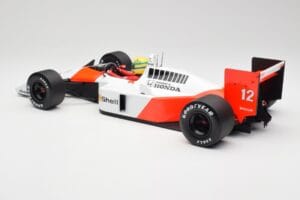McLaren Honda MP4/4 Marlboro #12 A. Senna F1 World Champion 1988 Minichamps 1:12 540881212 Metal — zdjęcie 5 z 6
