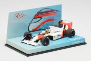 McLaren MP4/5 T. Sato Demonstration Run 2002 Minichamps 1:43 518020102 Metal — zdjęcie 2 z 5