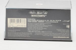 McLaren MP4/5 T. Sato Demonstration Run 2002 Minichamps 1:43 518020102 Metal — zdjęcie 4 z 5