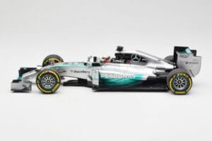 Mercedes AMG Petronas W05 #44 L. Hamilton F1 World Champion 2014 Minichamps 1:18 186140044 Metal — zdjęcie 3 z 7
