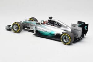Mercedes AMG Petronas W05 #44 L. Hamilton F1 World Champion 2014 Minichamps 1:18 186140044 Metal — zdjęcie 5 z 7