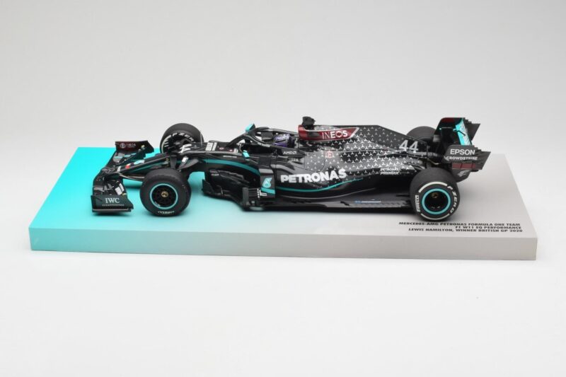 Mercedes AMG Petronas W11 #44 L. Hamilton Winner British GP 2020 Minichamps 1:18 113200444 Metal