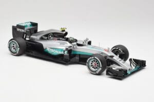 Mercedes AMG W07 #6 N. Rosberg Australia GP Winner 2016 Minichamps 1:18 110160006 Metal — zdjęcie 4 z 7