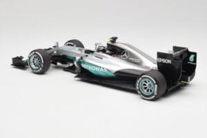 Mercedes AMG W07 #6 N. Rosberg Australia GP Winner 2016 Minichamps 1:18 110160006 Metal — zdjęcie 5 z 7