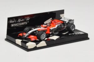 MF1 Toyota M16 #20 C. Albers F1 2006 Minichamps 1:43 400060019 Metal — zdjęcie 2 z 5