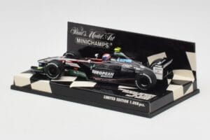 Minardi Cosworth PS03 M. Bobbi Test Car 2003 Minichamps 1:43 400030039 Metal — zdjęcie 4 z 5