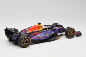 Oracle Red Bull Racing RB19 #33 M. Verstappen Las Vegas GP Winner 2023 Minichamps 1:18 110232201 Żywica — zdjęcie 2 z 7