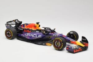 Oracle Red Bull Racing RB19 #33 M. Verstappen Las Vegas GP Winner 2023 Minichamps 1:18 110232201 Żywica — zdjęcie 4 z 7