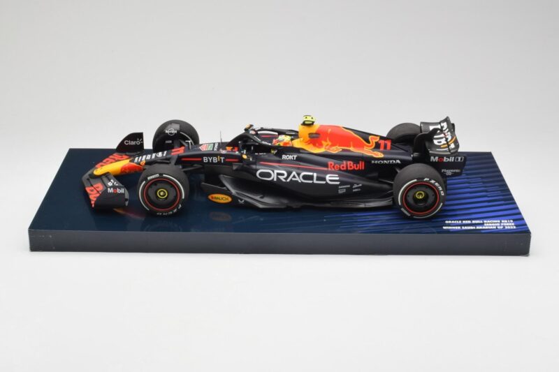 Red Bull Racing RB19 #11 S. Perez Winner Saudi Arabian GP 2023 Minichamps 1:18 113230111 Metal