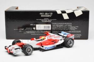Panasonic Toyota Racing TF106 #8 R. Schumacher F1 2006 Minichamps 1:18 100060007 Metal — zdjęcie 6 z 6