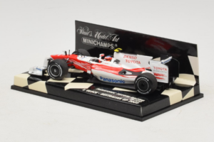 Toyota TF109 #10 T. Glock Panasonic Toyota Racing Australian GP 2009 Minichamps 1:43 400090010 Metal — zdjęcie 3 z 5