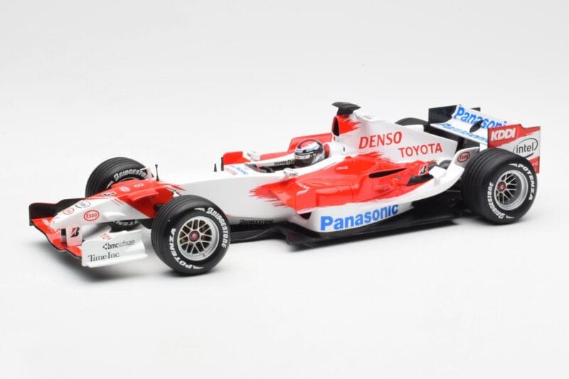 Toyota TF106 Panasonic Toyota Racing J. Trulli F1 Presentation 2006 Minichamps 1:18 AM59554H Metal