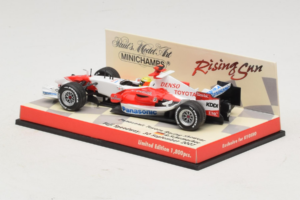 Panasonic Toyota Racing TF107 R. Schumacher F1 Showcar 2007 Minichamps 1:43 403070081 Metal — zdjęcie 3 z 5