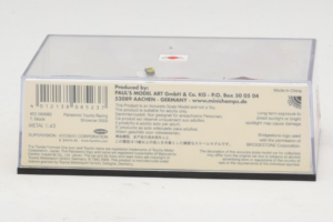 Panasonic Toyota Racing TF108 T. Glock F1 Showcar 2008 Minichamps 1:43 403080082 Metal — zdjęcie 4 z 5