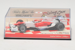 Panasonic Toyota Racing TF108 T. Glock F1 Showcar 2008 Minichamps 1:43 403080082 Metal — zdjęcie 5 z 5