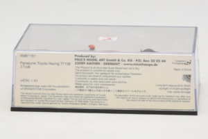 Toyota TF108 #12 J. Trulli Panasonic Toyota Racing F1 2008 Minichamps 1:43 AM61151 Metal — zdjęcie 5 z 6