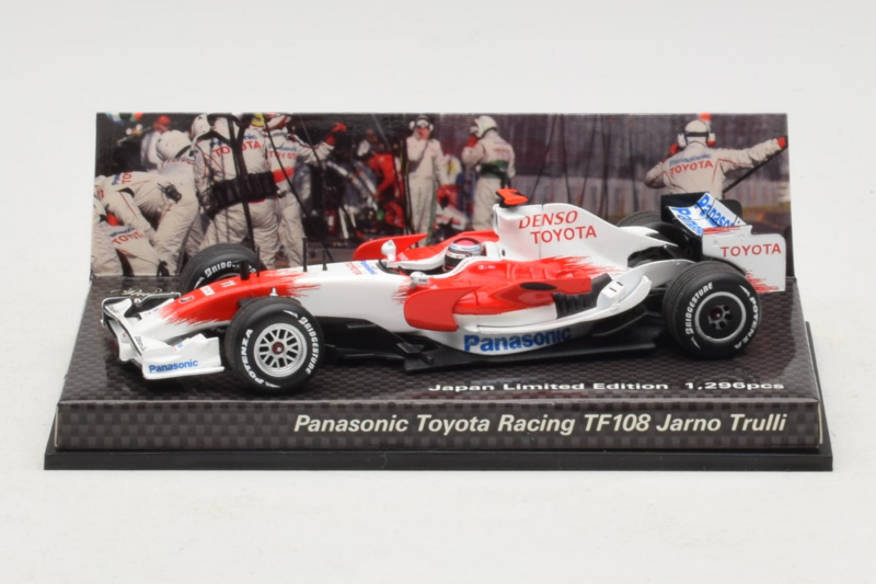 Toyota TF108 #12 J. Trulli Panasonic Toyota Racing F1 2008 Minichamps 1:43 AM61151 Metal