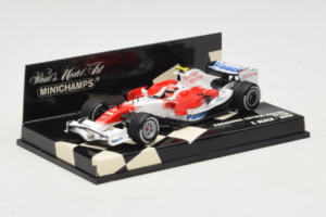 Toyota TF108 #11 T. Glock Panasonic Toyota Racing F1 2008 Minichamps 1:43 400080012 Metal — zdjęcie 2 z 5