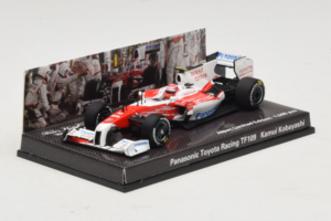 Panasonic Toyota Racing TF109 K. Kobayashi F1 2009 Minichamps 1:43 413090210 Metal — zdjęcie 2 z 5